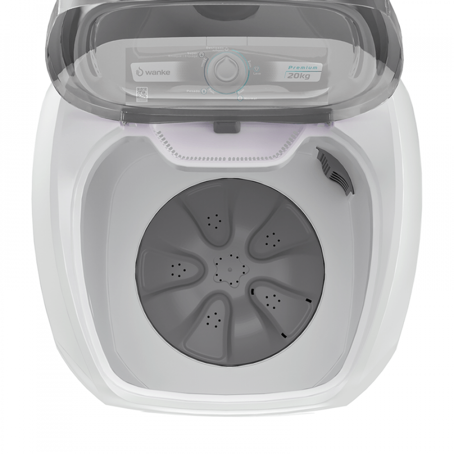 Lavadora Semi Automática 20KG 127v Branca - WANKE