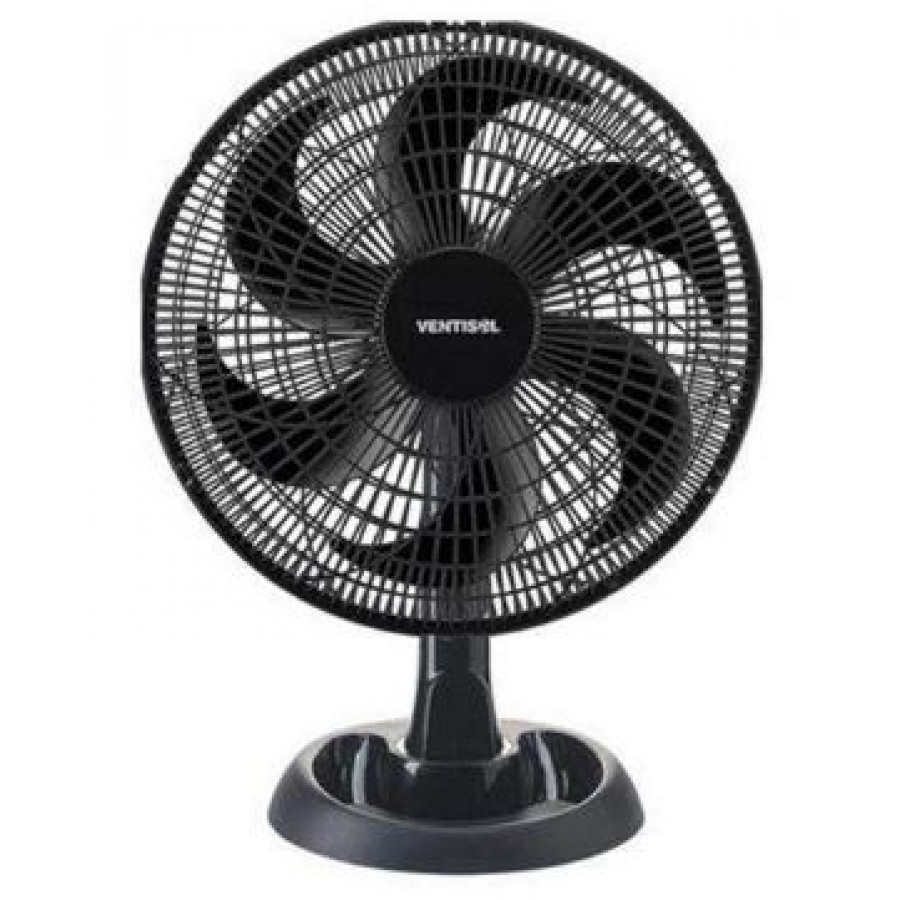 Ventilador Mesa Turbo Eco 30cm Preto 127V - VENTISOL