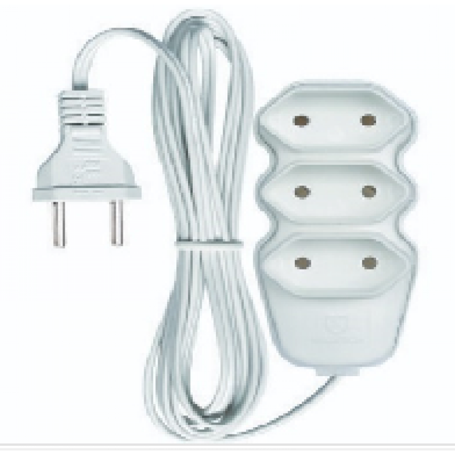 Extensao 2p - 10a 5m 3 tom br MEGATRON