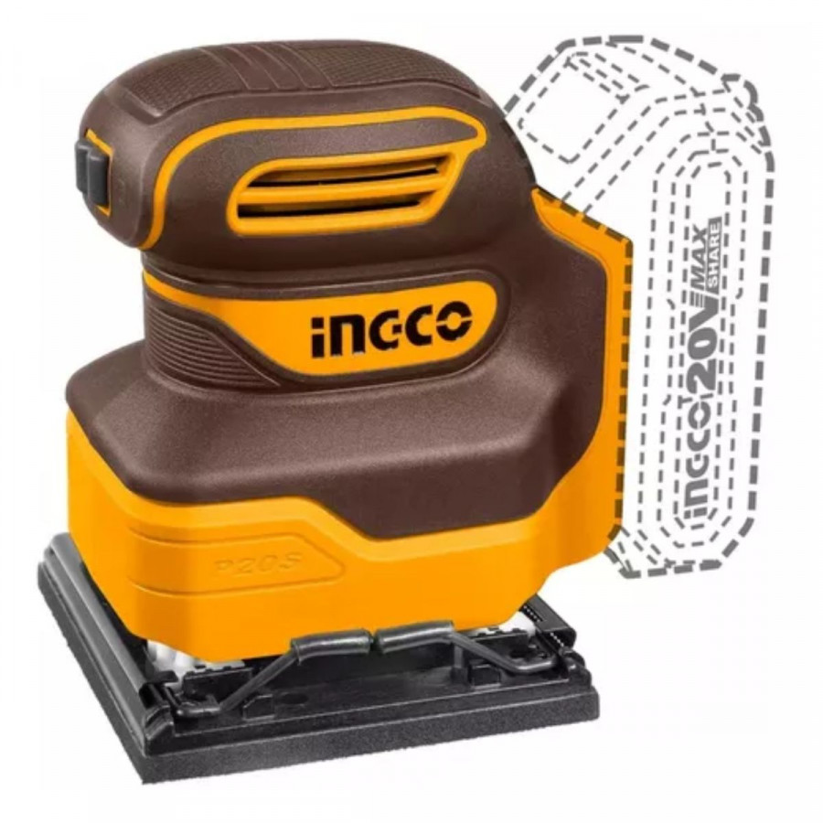 Lixadeira orbital 20v cshsli2014 INGCO