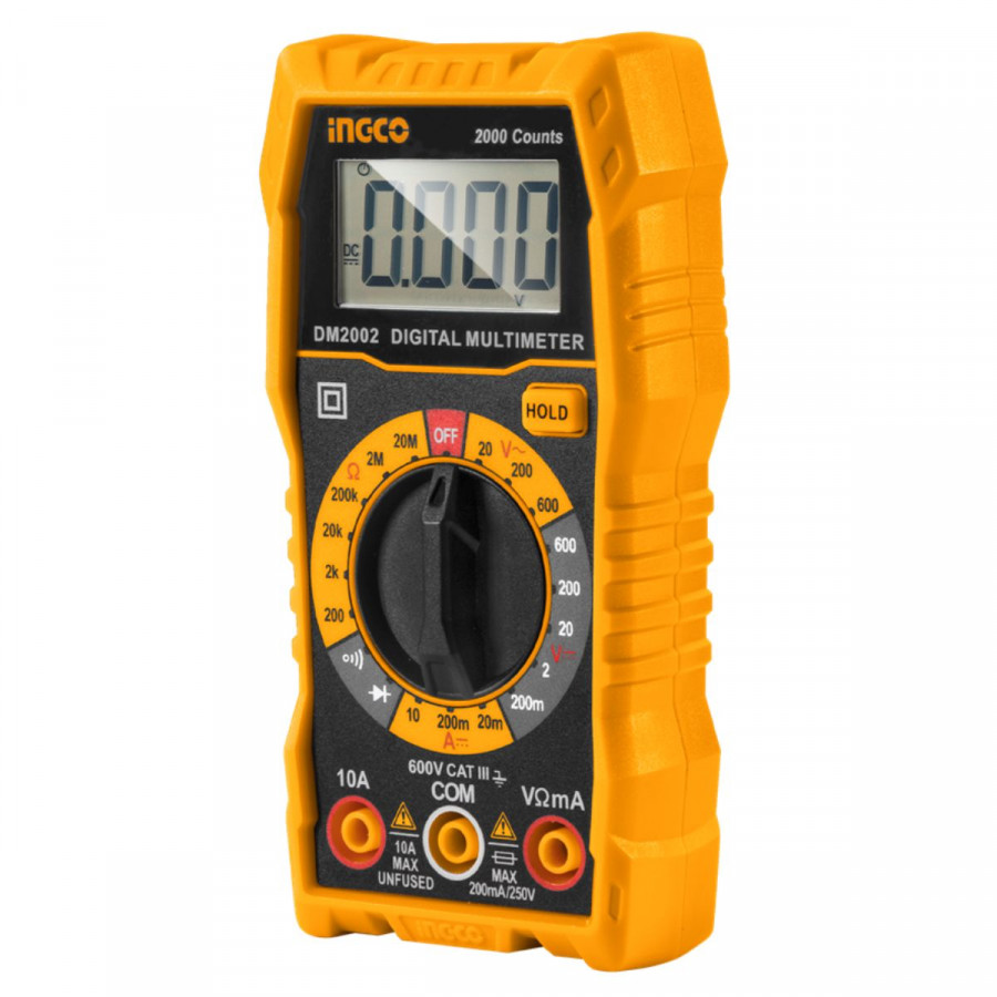 Multimetro Digital 600V DM2002 INGCO