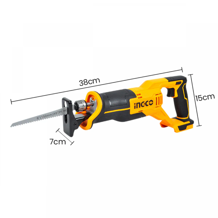 Serra sabre 1/4'' 20v crsli1152 INGCO