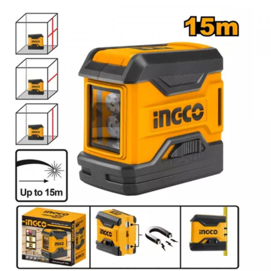 Nivel laser hll156508 15mt INGCO