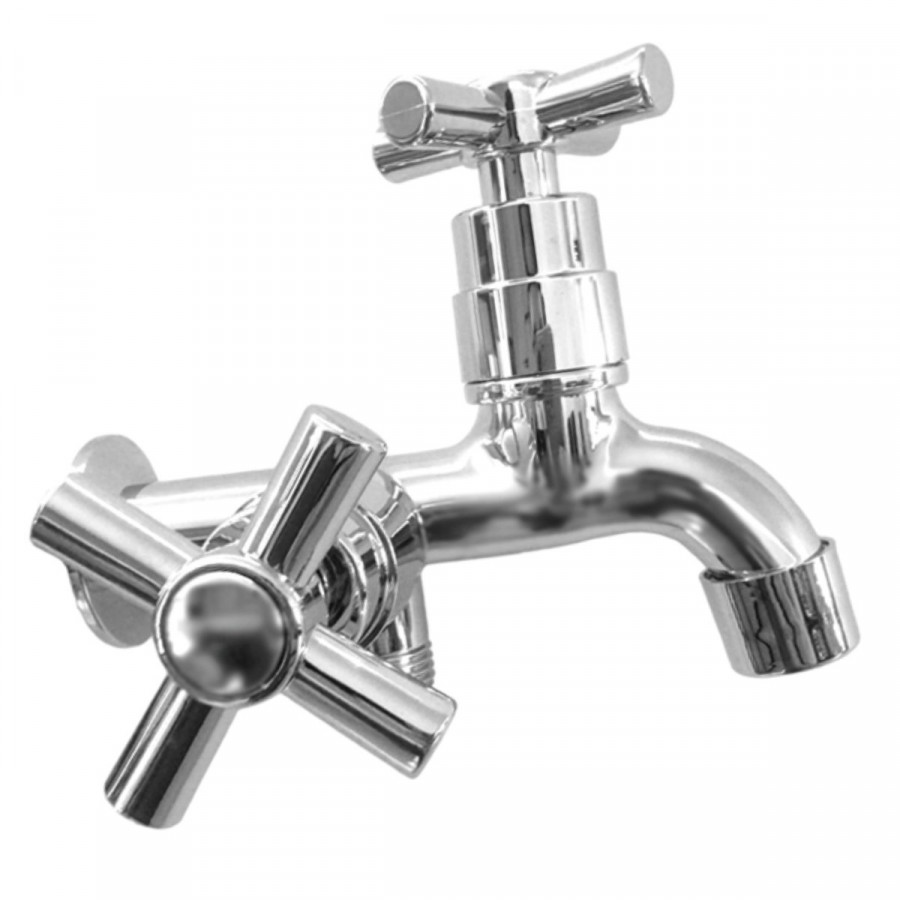 Torneira Máquina 1/4"V Cross Cromada - GOOD