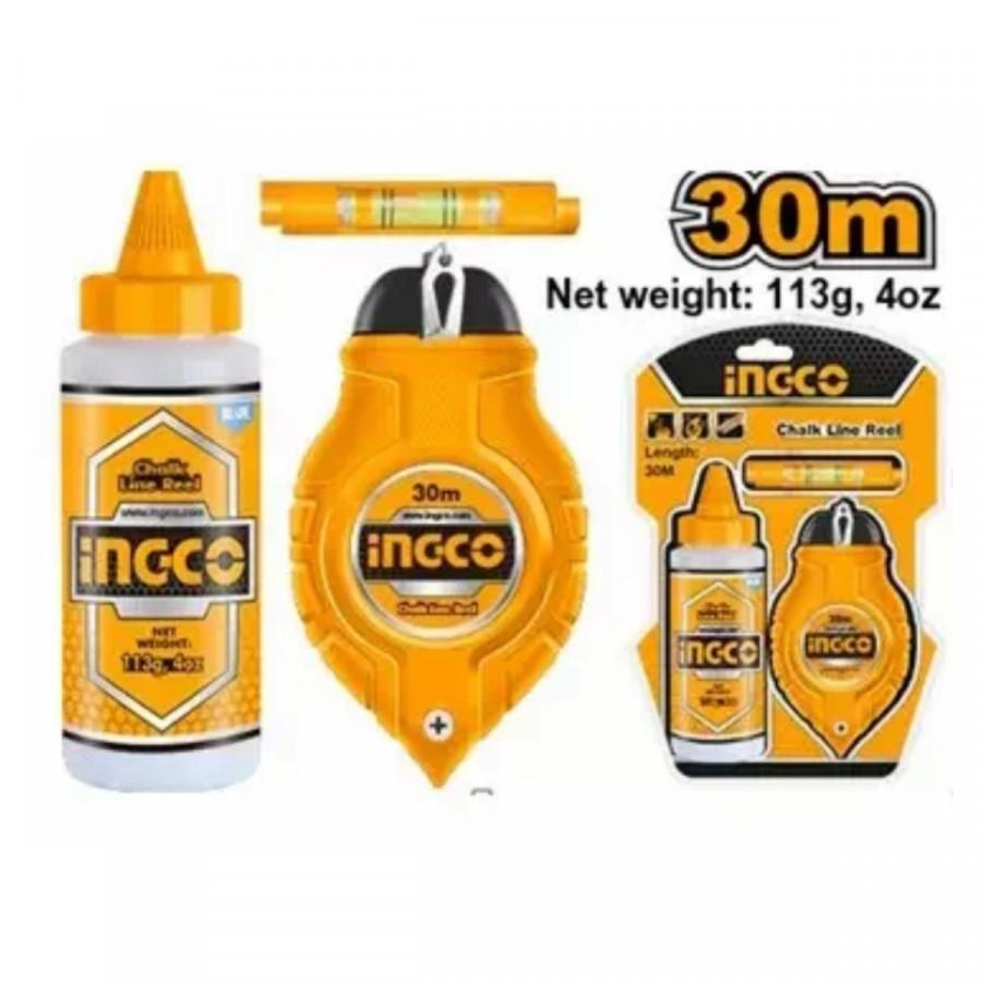 Linha giz azul 30mt hclr0130 INGCO
