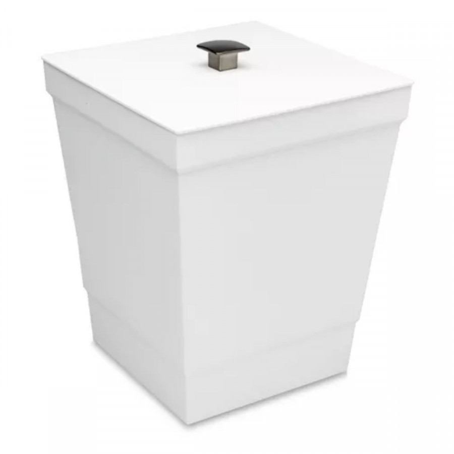 Lixeira branco 1446 STOLF