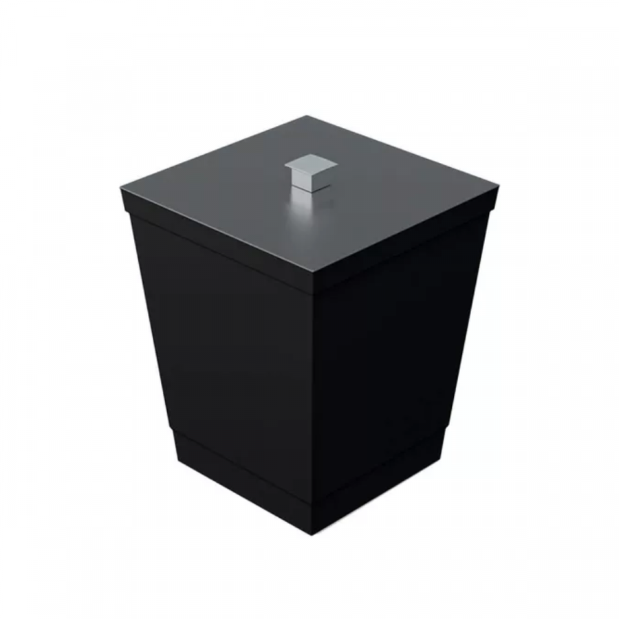 LIXEIRA PRETO 1446-P STOLF