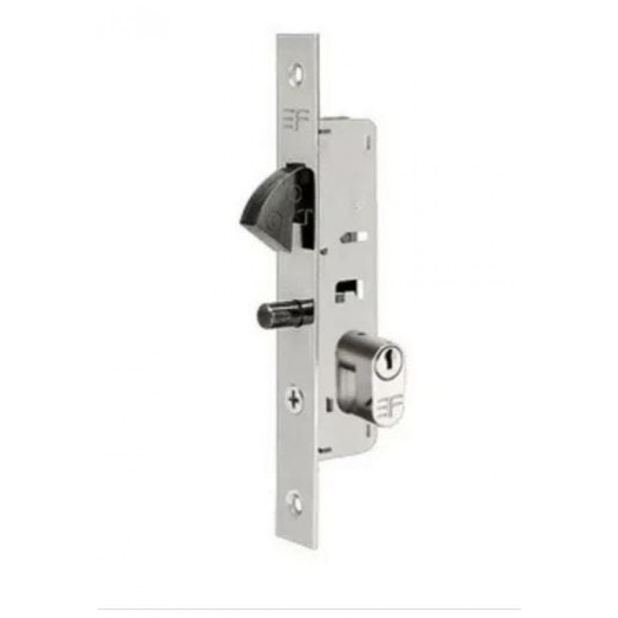 Fechadura Porta de Correr Cromada  50R- 3F