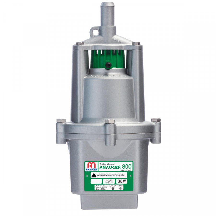 Bomba Submersa Vibratória 800 5G 380W 127V - ANAUGER