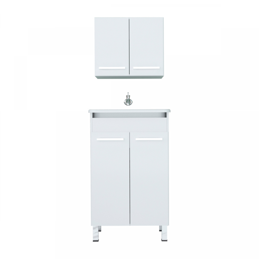 Armário Lavanderia Scorpius Branco 89X52,5XCM - CEROCHA