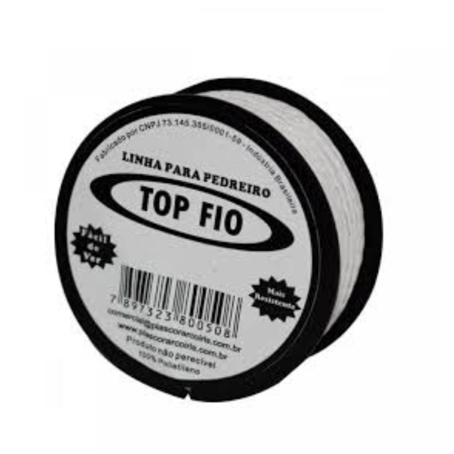 Linha de Pedreiro 100MTs Transparente - PLASCOR