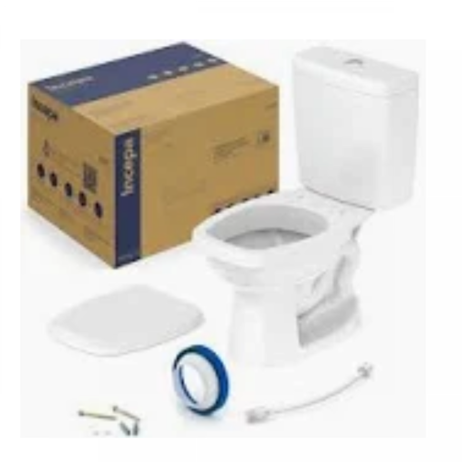 Bacia cx acoplada Br Thema kit Incepa