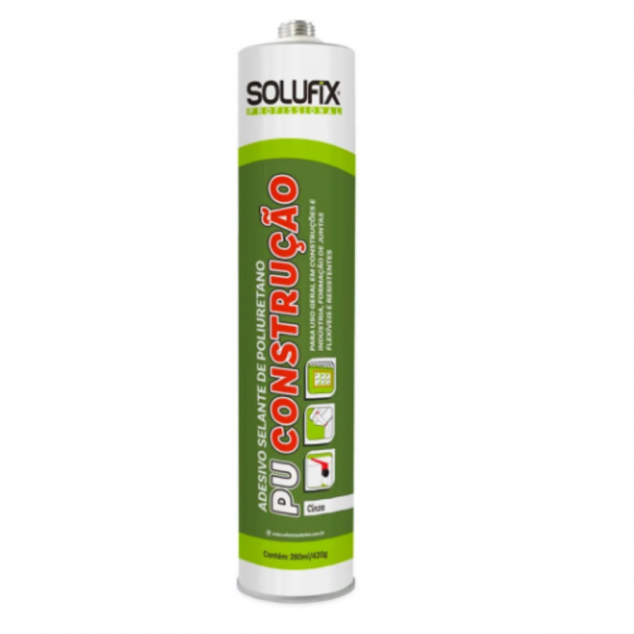 Adesivo veda calha 380g cz SOLUFIX