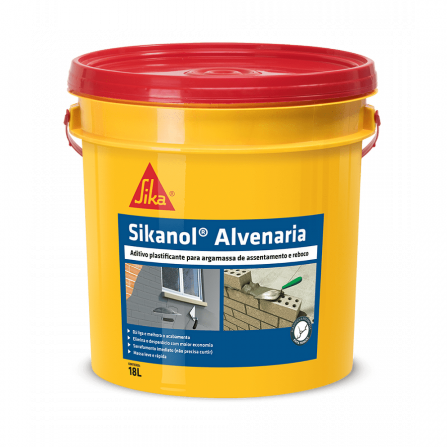 Aditivo Plastificante Sikanol 18l - SIKA