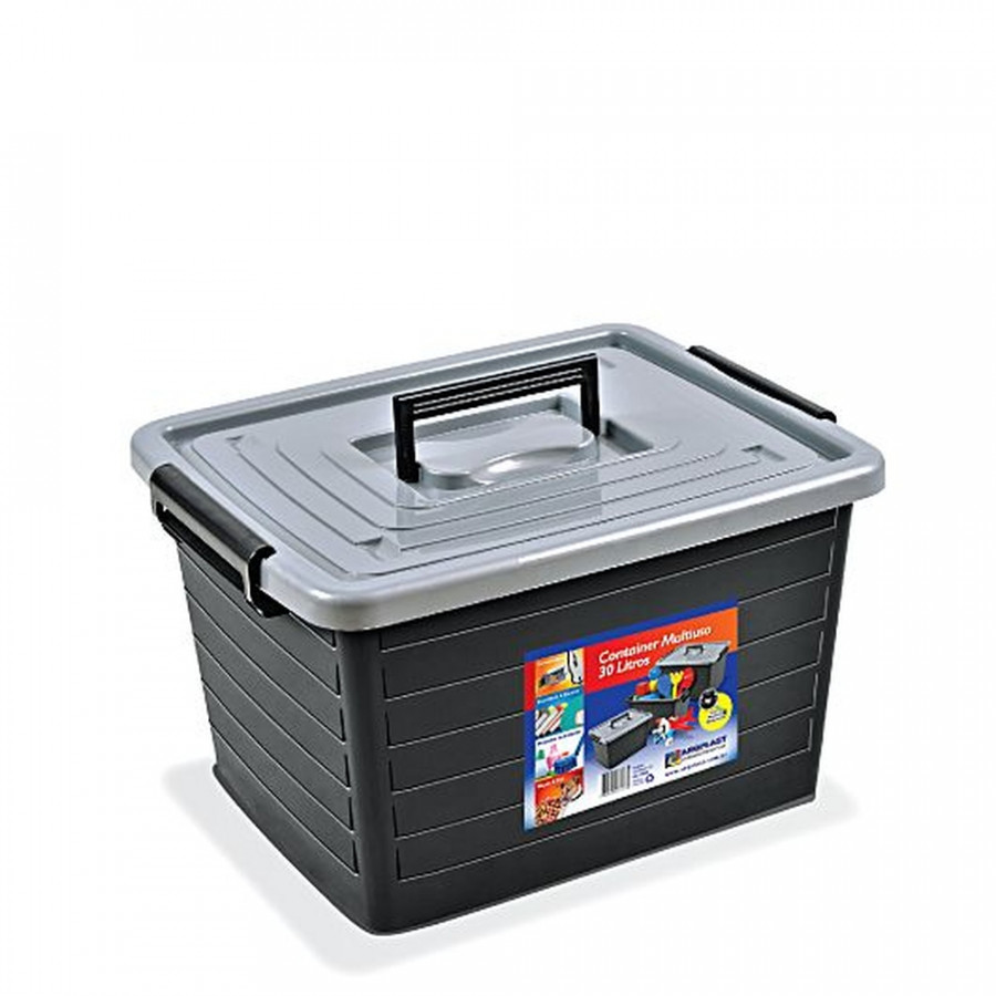 Caixa Organizadora Container 35L 25166 - ARQPLAST