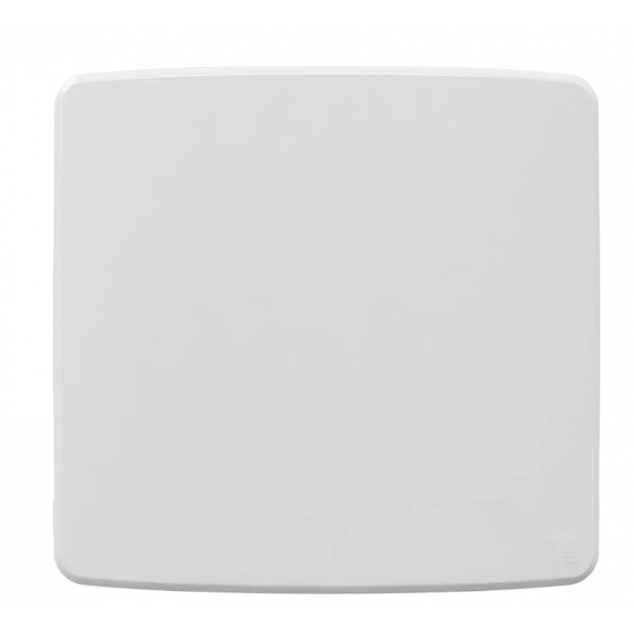 Placa de Tomada Branca Cega com Suporte Compose 4x4 - WEG