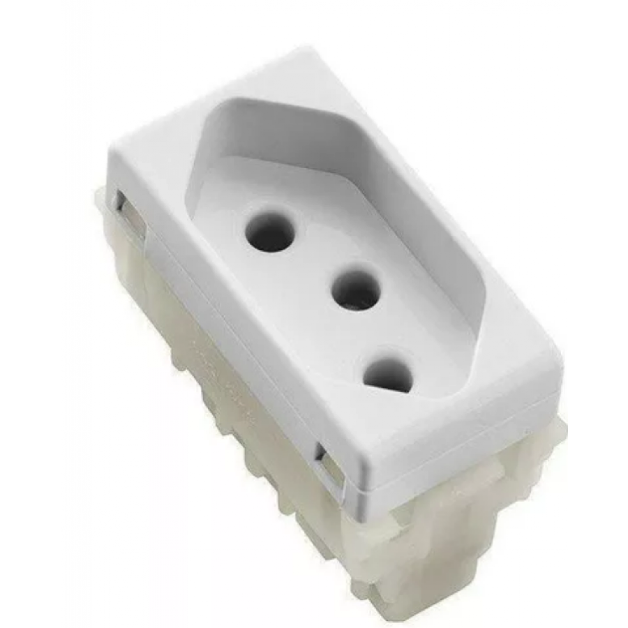 Modeulo Tomada 10A Branco LIZ - TRAMONTINA