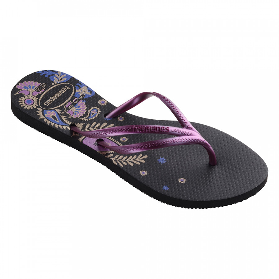 Chinelo Tria Print Cinza 33/34 - HAVAIANAS