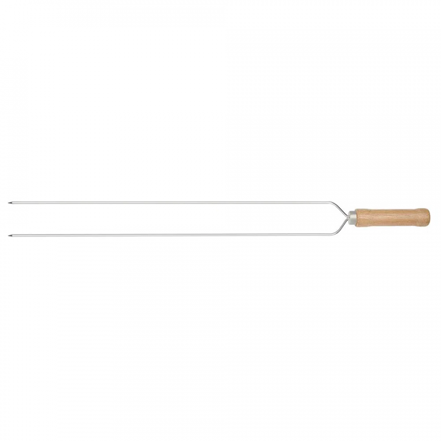 Espeto para Churrasco Duplo 75cm - MOR