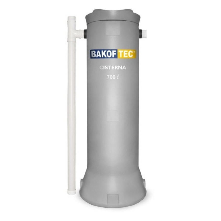 Cisterna 700L Tipo Coluna Cinza - BAKOF