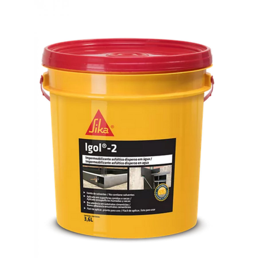Emulsão Asfáltica Igol2 3,6L - SIKA