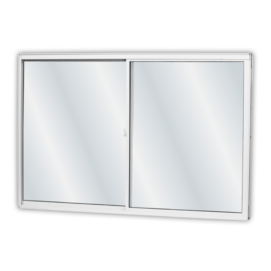 Janela de Correr 100x150cm 2 Folhas Branca - ESAL
