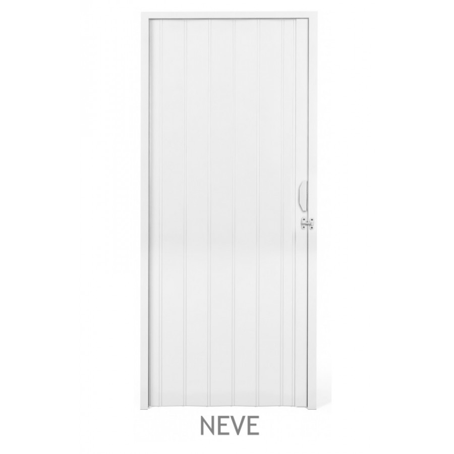 Porta Sanfonada PVC 60x210cm Branco Neve - PLASTILIT *Valor para pagamento pix pelo site e retira loja*