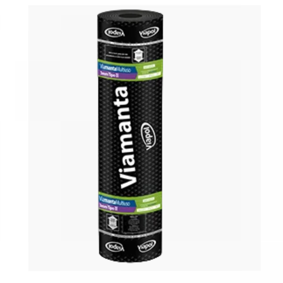 Manta Asfaltica Aluminio Multiuso 3mm 10 Metros Viapol