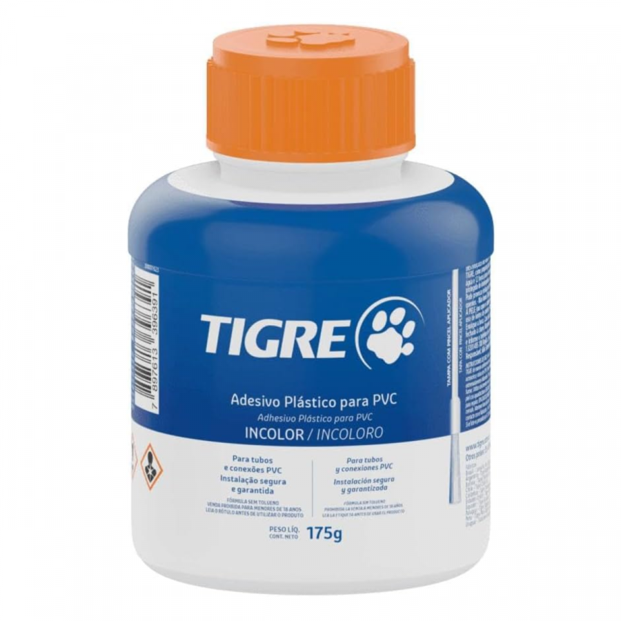 Adesivo pvc frasco 175g TIGRE
