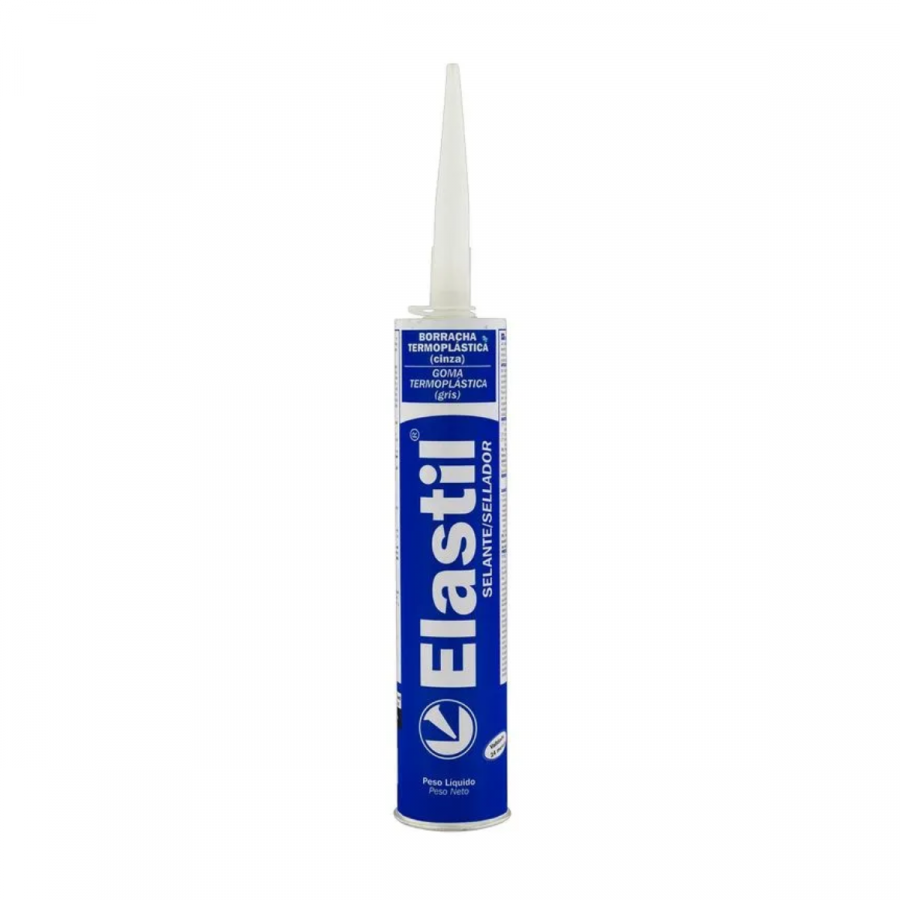 Adesivo Selante Borracha Termoplástica 265g Cinza - ELASTIL