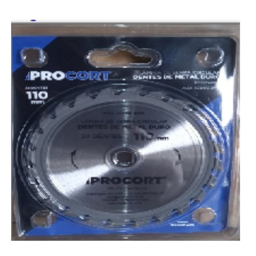 Serra Videa 4.3/8'' 110x20x 24 Dentes Procort