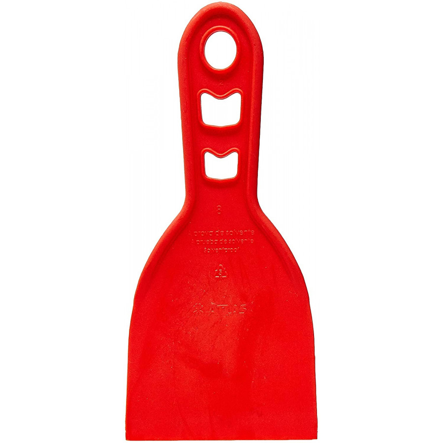 Espátula Plastica Dentada 8cm 151/8 - ATLAS