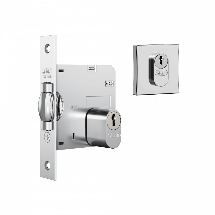 Fechadura Pivotante 1005 Cromada - STAM