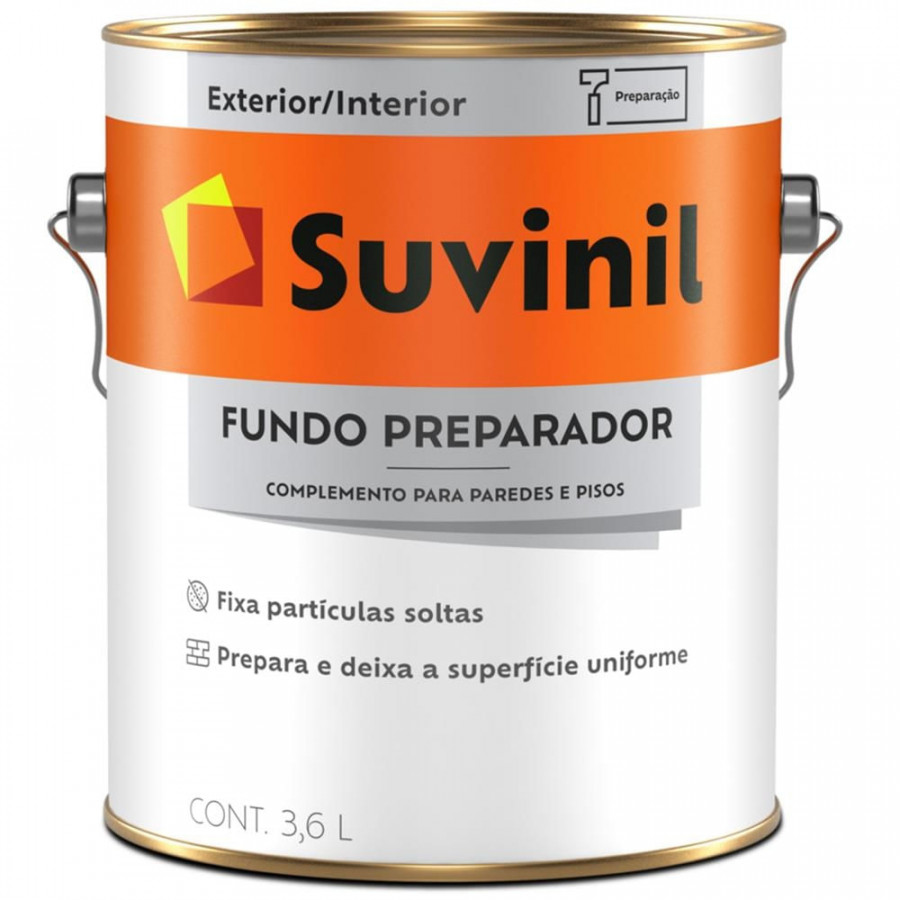 Fundo Preparador de Parede 3,6lts - SUVINIL