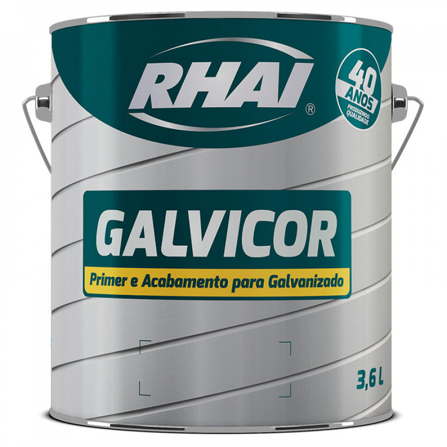 Galvicor Fundo Especial Preto Fosco 3,6l - RHAI