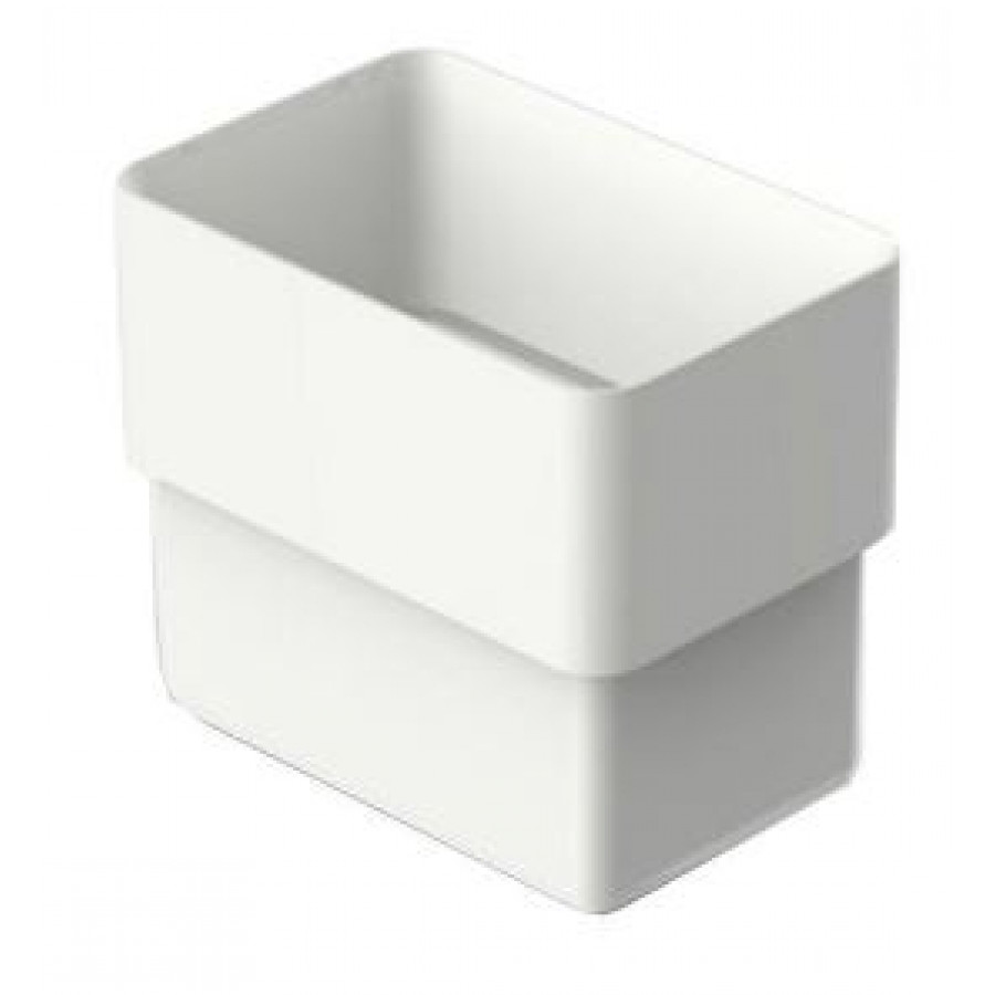 Acoplamento Retangular 100x65mm Branco - TIGRE