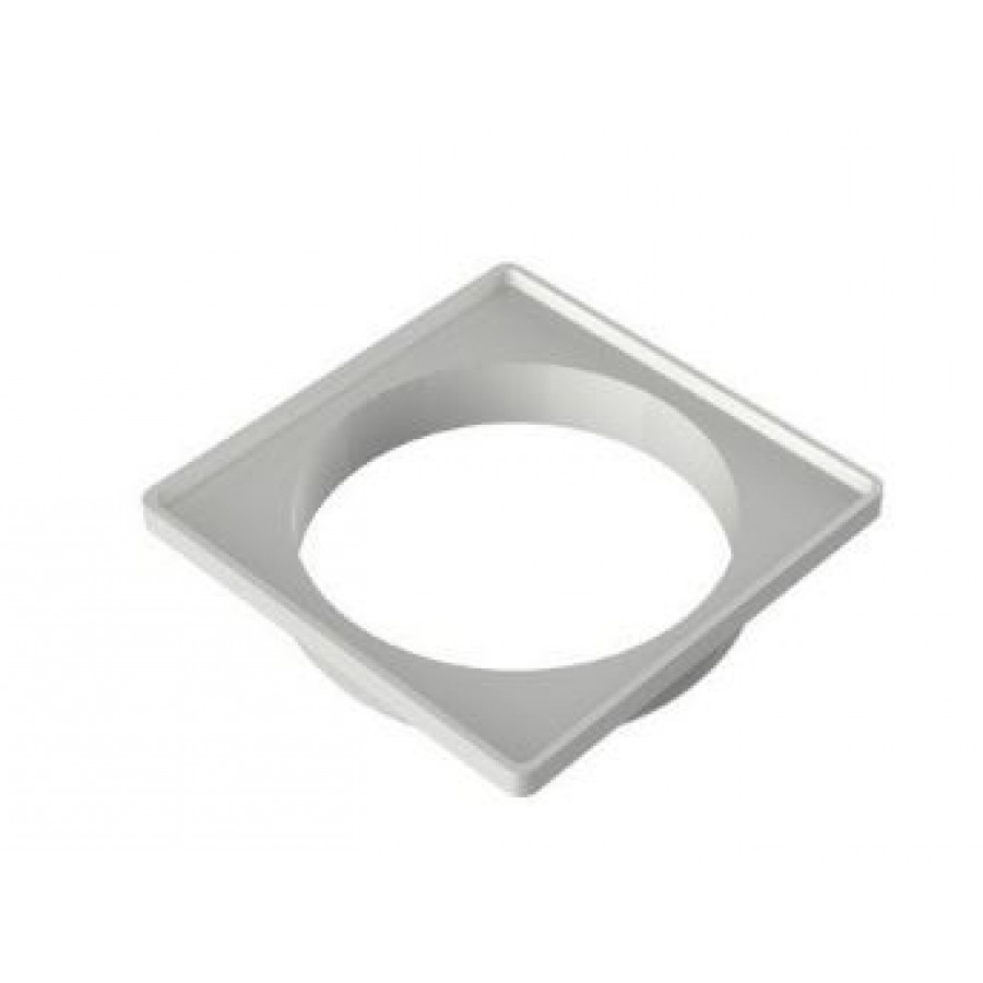 Porta Grelha Quadrado 150mm Branco - TIGRE