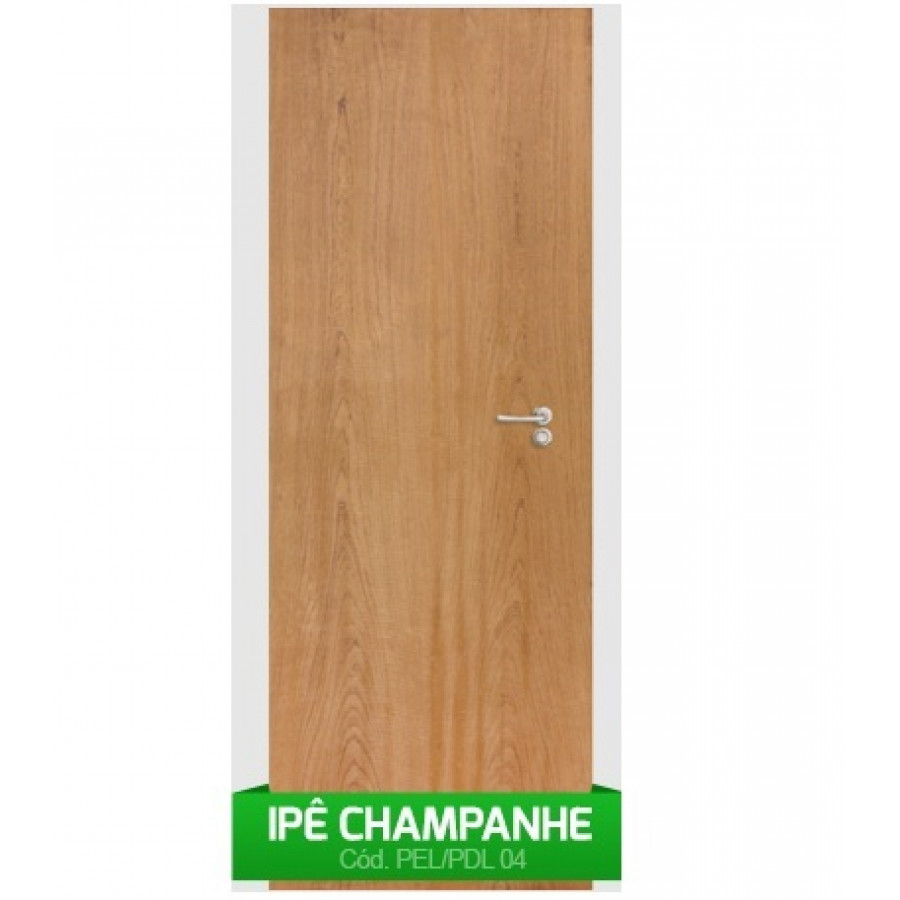 Porta Interna Ipê Champagne 70 x 210cm - ÓTIMA