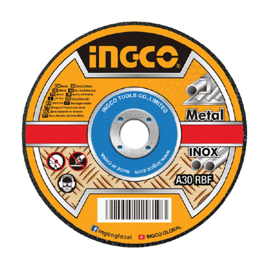 Disco corte de metal 115x1.0x22,2mm INGCO