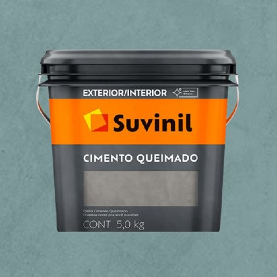 Massa Cimento Queimado Selva de Pedra 5kg - SUVINIL