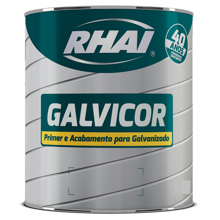 Galvicor Fundo Especial Preto Fosco 900ML - RHAI