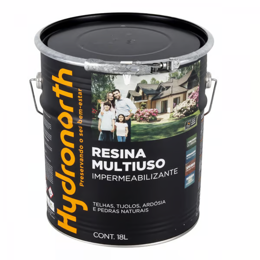 Resina Solvente Multiuso Incolor 18L - HYDRONORTH