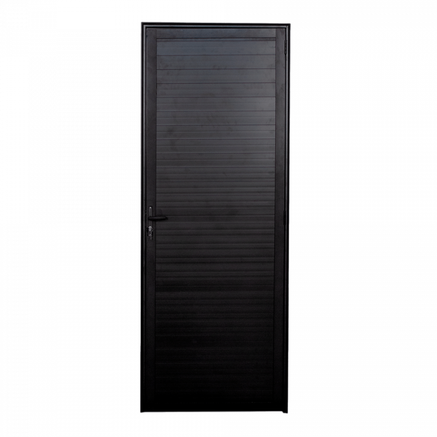 Porta Lambril Lado Direito 210 x 80cm Preta - RELI