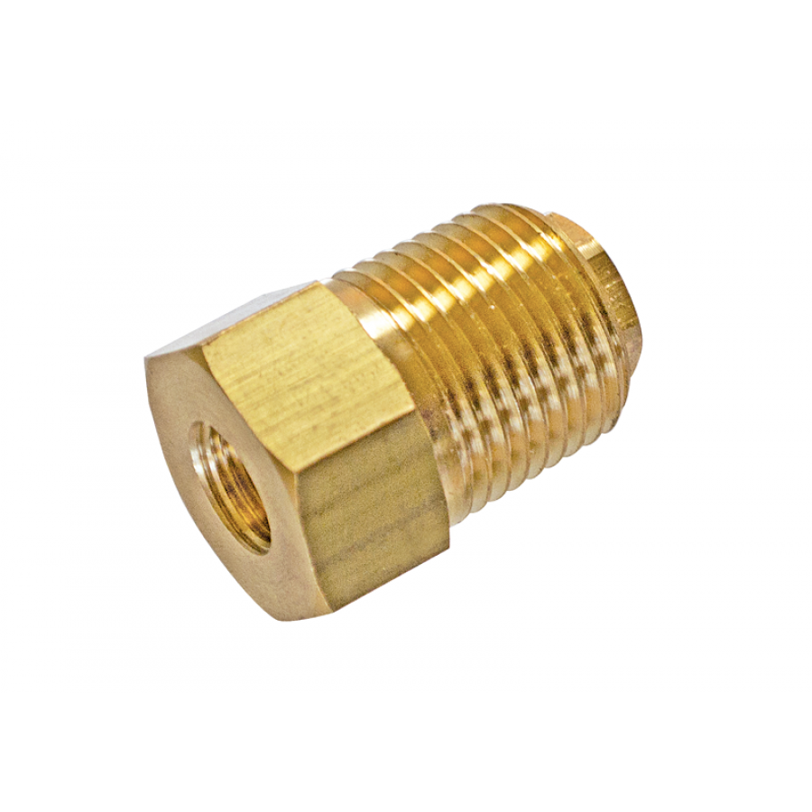 Válvula de Retenção 7/16 UNS (I) x 1/2 NPT (E) - MAQENGE