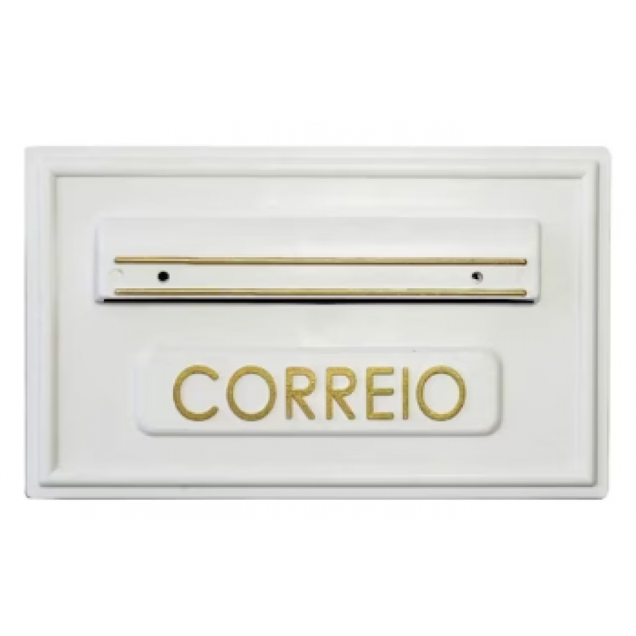 Caixa Correio 24,5x14,5 Branca - REAL