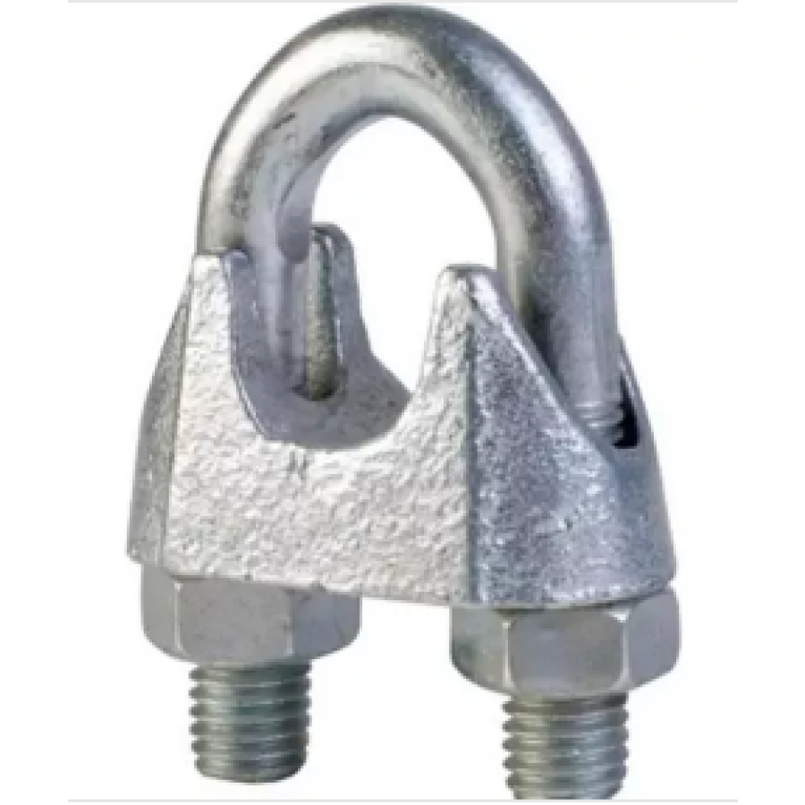 Clips para cabo de aço (B) 3/16" - 4,76 mm - VONDER