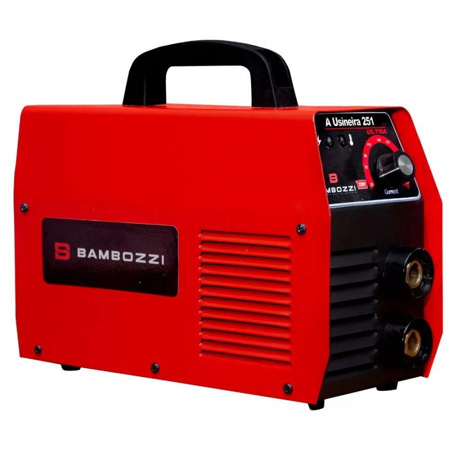 Inversora de Solda 220V A Usineira 251 - BAMBOZZI