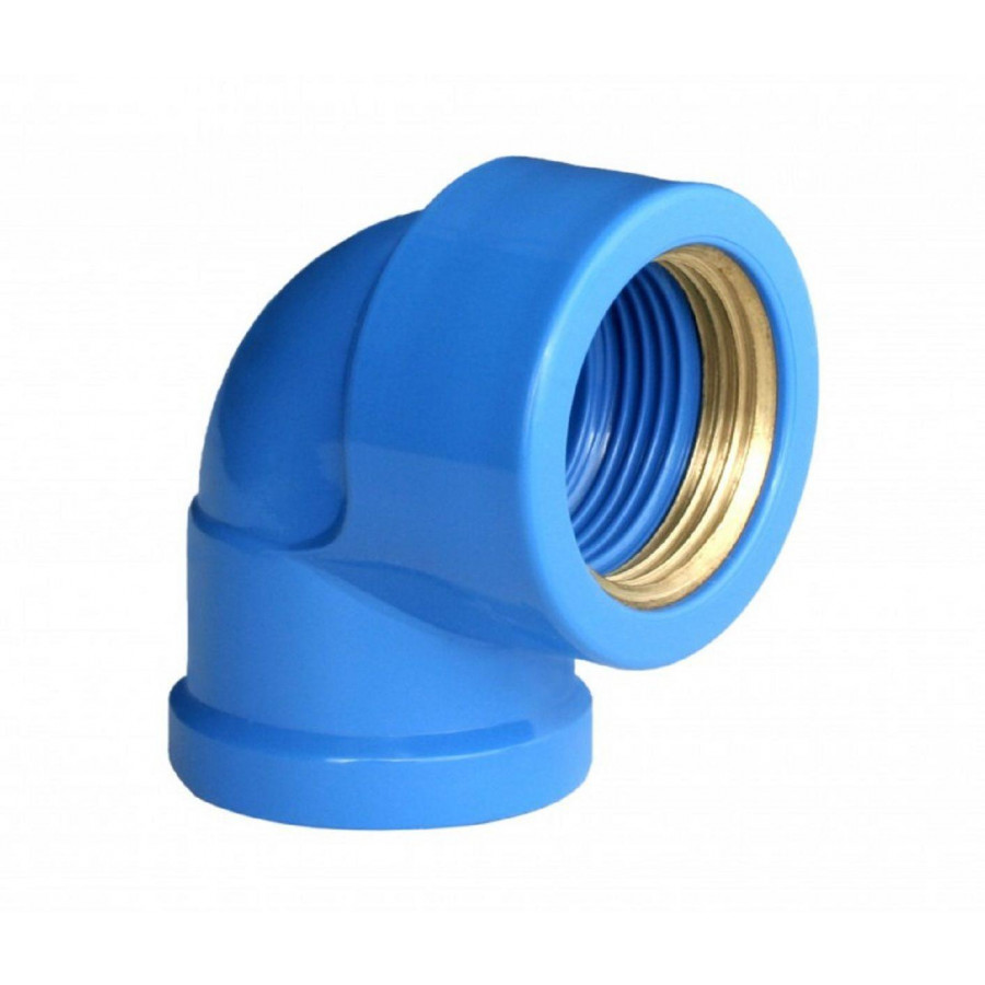 Joelho Soldável Azul 25mm  90°X 1/2'' - PLASTILIT