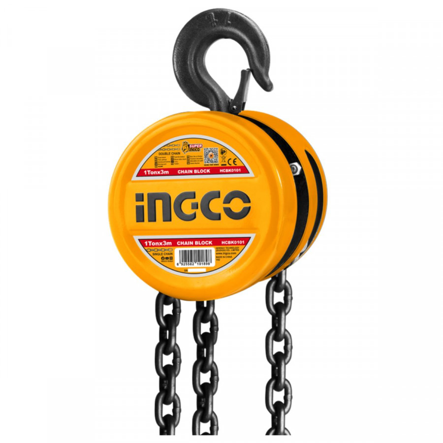 Talha Manual Corrente 1T 3M Hcbk0101 INGCO