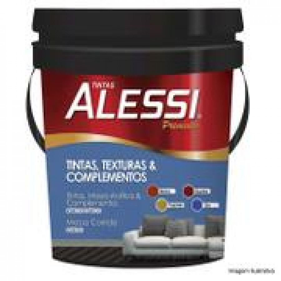 Massa Corrida Branca PVA  Interior Galão 6KG - ALESSI